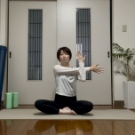 五十肩緩和ストレッチ