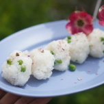 YOKO/冷凍グリーンピースのおむすび