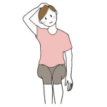 首ストレッチ