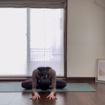 お尻のストレッチ