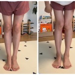 脚のラインのイメージ