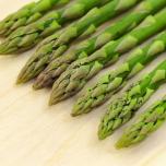 並べられたアスパラガス
