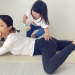 足先を上げ下ろしするイメージ