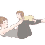親子ヨガのイメージ