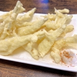 らっきょう　天ぷら