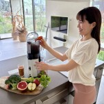  コールドプレスジューサー「ヒューロム」と始めるヘルスコンシャスな毎日