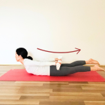 バッタのポーズ