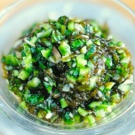 ピーマンのたたき