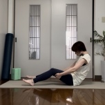 腰まわりストレッチ