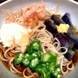 なすののったそば