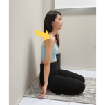 肩甲骨を動かす