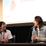 左から能條桃子さん、岸本聡子さん（撮影：雪代すみれ）