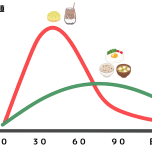 血糖値のイラスト