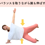 浮き輪肉エクササイズ
