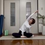 脇腹ほぐしストレッチ