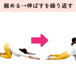 股関節の血流アップストレッチ