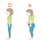 姿勢イラスト