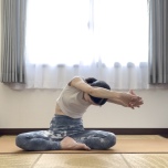 腰痛予防ストレッチ