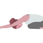 チャイルドポーズ