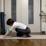 足首ストレッチ