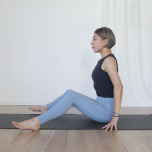 小亀のポーズ１