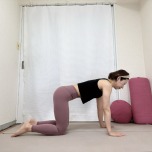 四つ這いの体勢