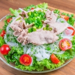 ねぎトッピングサラダ