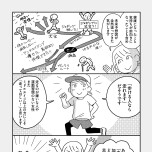『お金もかからず体調万全！！　ゆる走りスロージョギング』（はちみつコミックエッセイ）より
