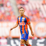 DFとして活躍する現在の早川選手。写真:アルビレックス新潟提供