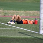 リハビリ中は体力が追いつかず悔しい思いをしながら、段階を踏んでトップチームに合流。写真:©️Takahito Ando 