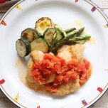 ズッキーニのオーブン焼き