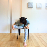 ４の字ストレッチ