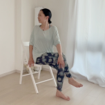 ねじりのポーズ