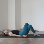 仰向けのイーグル１