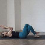 仰向けのイーグル２