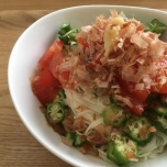 オクラとトマト