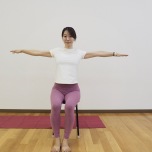 椅子・体幹トレーニング①