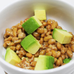 アボカド、納豆