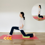 三日月のポーズ