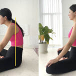 姿勢が悪い人は二の腕が太くなる