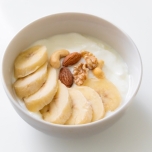 バナナヨーグルト