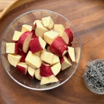 カットしたさつまいも