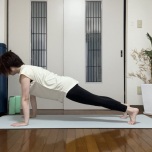 プランクのポーズ