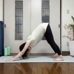 ダウンドッグのポーズ