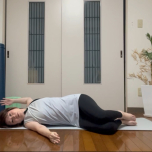 肩甲骨ストレッチ