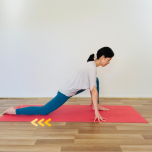 そけい部ストレッチ