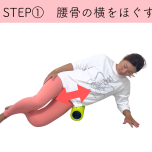 腰骨の横筋膜リリース