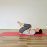 仰向けストレッチ