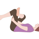 針の穴のポーズ