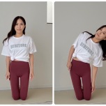 身体を左右に倒すイメージ